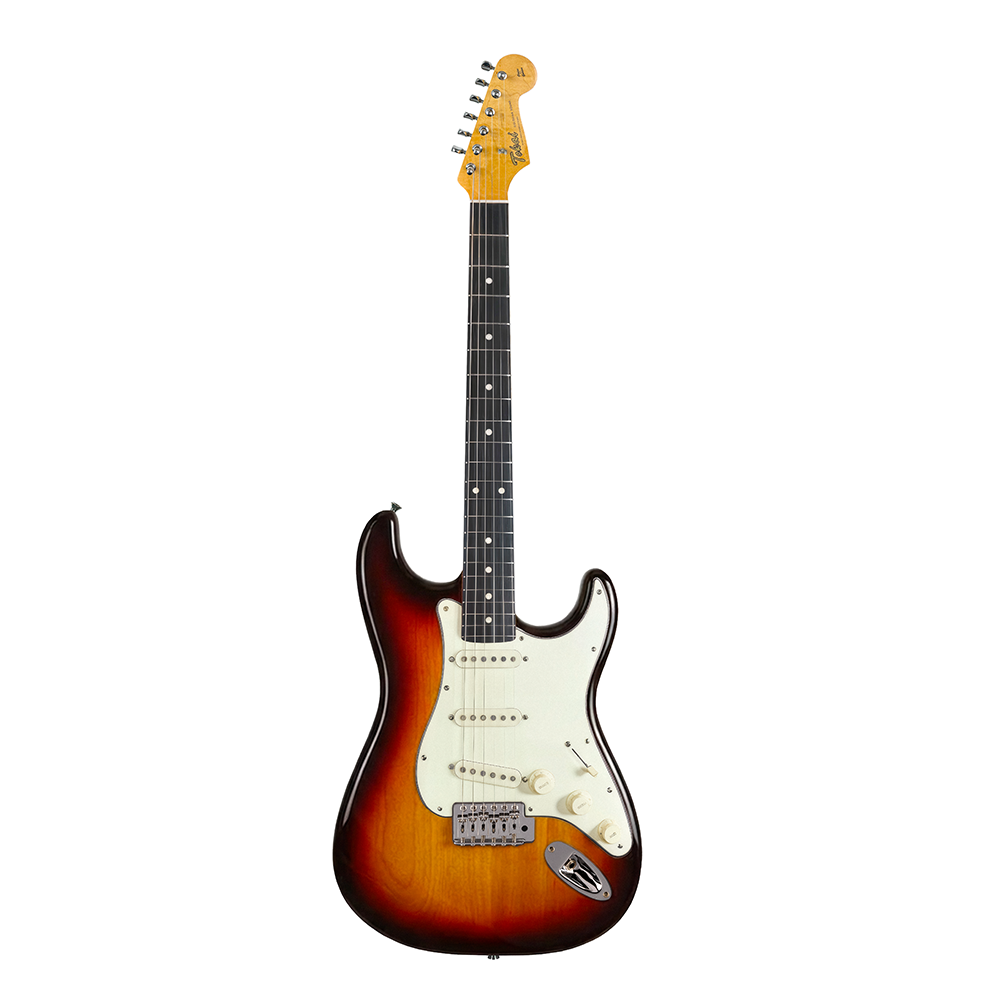 Goldstar SSS - 3-Tone Sunburst / Alder / Rosewood / Nickel / White Pickguard