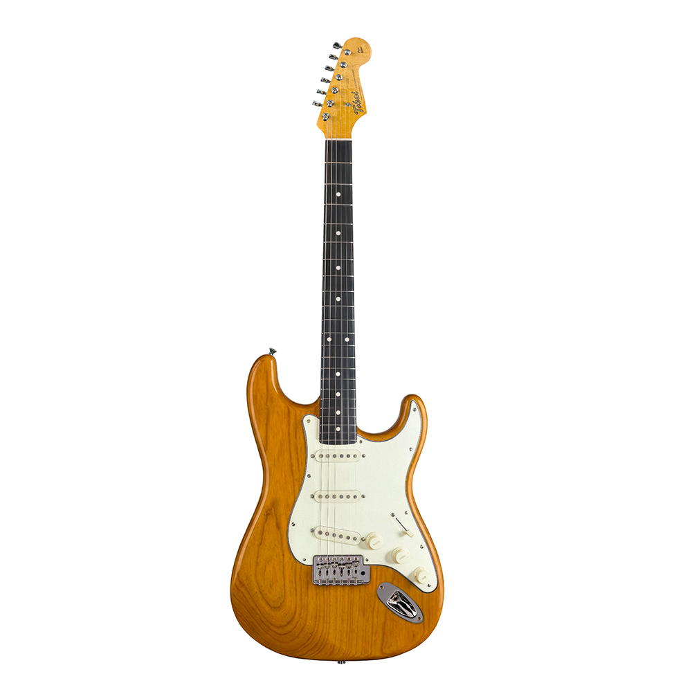 Goldstar SSS - Vintage Natural / Alder / Rosewood / Nickel / White Pickguard