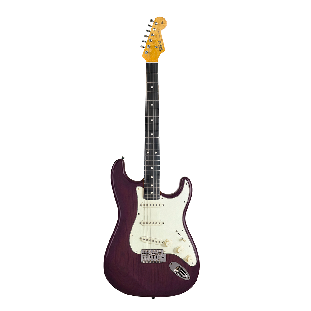 Goldstar SSS - Dark Purple / Alder / Rosewood / Nickel / White Pickguard