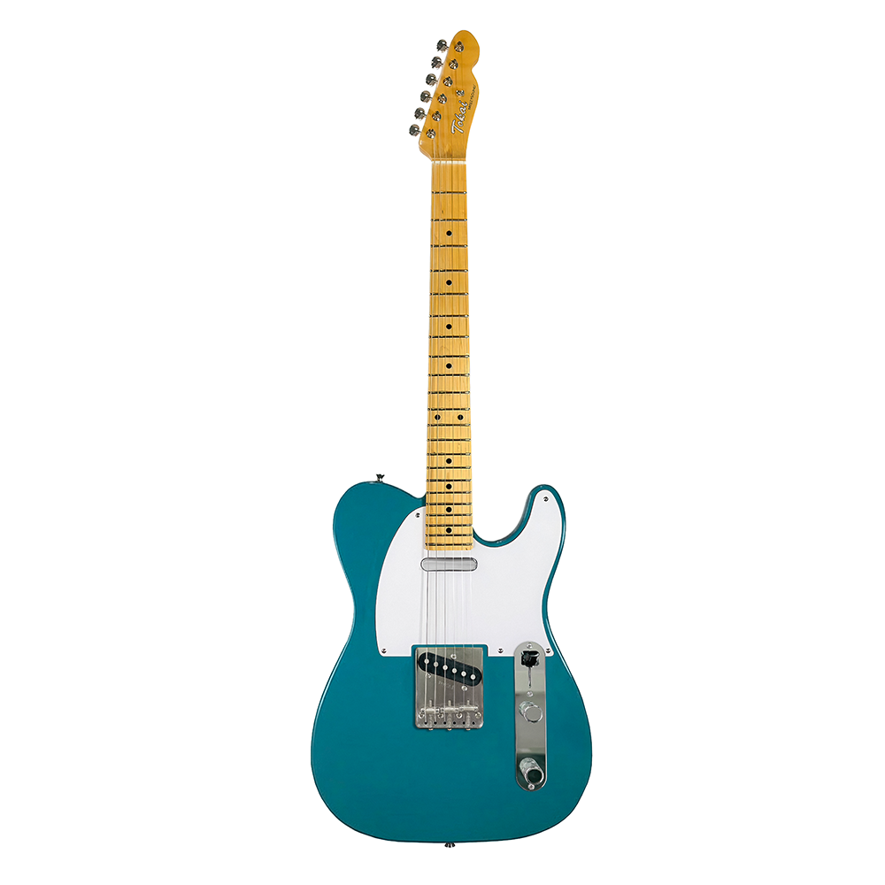 Breezysound - Ocean Turquoise / Ash / Maple / Nickel / White Pickguard