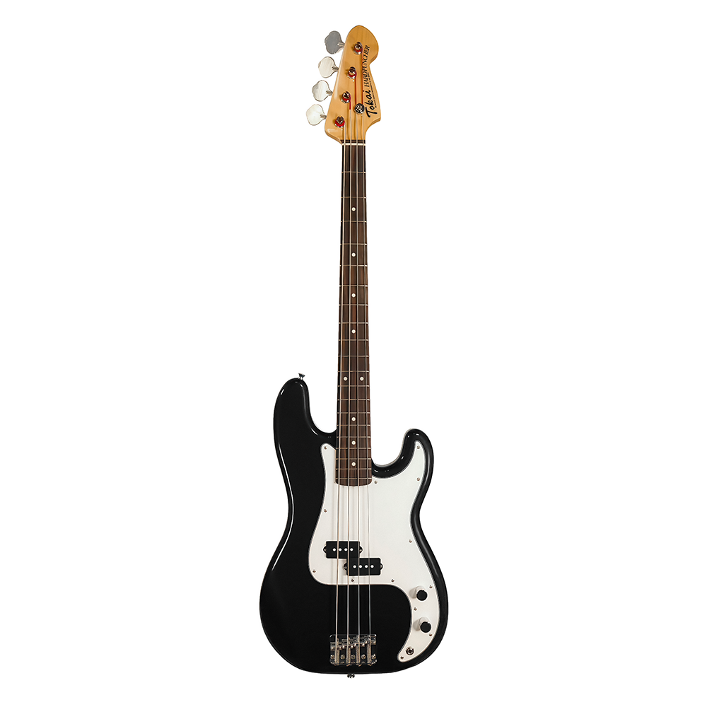 Hardpuncher - Black / Alder / Rosewood / Nickel / White Pickguard